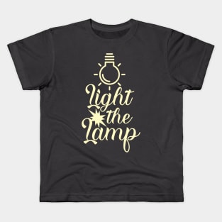 Light the lamp Kids T-Shirt